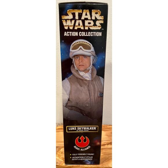 Star Wars Luke Skywalker 12" Action Figure Hoth Gear 1997 Kenner NIB - Picture 6 of 7